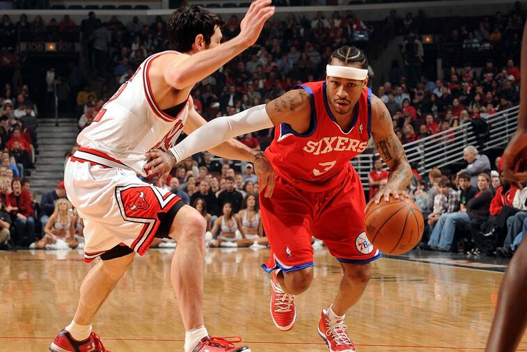 NBA Releases Video of Allen Iverson's Best Crossovers on Jersey