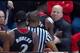 CINCINNATI, OH - FEBRUARY 6: Head coach Mick Cronin of the Cincinnati Bearcats instructs his team during the game against the Connecticut Huskies at Fifth Third Arena on February 6, 2014 in Cincinnati, Ohio. Cincinnati won its 15th straight game, 63-58 over the Huskies. (Photo by Joe Robbins/Getty Images)