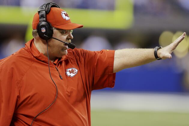 Kansas City's Reid Honored at NFL 101 Awards