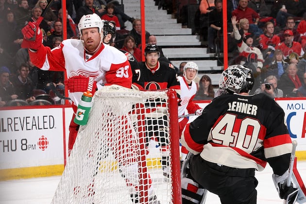 Franzen Pokes Fun at Neil Playing 'hero' After Sens Enforcer Tried to Fight Him