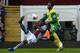 BIRMINGHAM, ENGLAND - MARCH 02: Christian Benteke of Aston Villa scores his team's first goal during the Barclays Premier League match between Aston Villa and Norwich City at Villa Park on March 2, 2014 in Birmingham, England. (Photo by Tony Marshall/Getty Images)