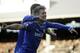 Chelsea's Andre Schurrle celebrates his third goal against Fulham with teammate Eden Hazard during their English Premier League soccer match at Craven Cottage, London, Saturday, March 1, 2014. (AP Photo/Sang Tan)