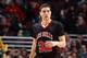 CHICAGO, IL - MARCH 2: Jimmer Fredette #32 of the Chicago Bulls stands on the court during a game against the New York Knicks on March 02, 2014 at the United Center in Chicago, Illinois. NOTE TO USER: User expressly acknowledges and agrees that, by downloading and or using this Photograph, user is consenting to the terms and conditions of the Getty Images License Agreement. Mandatory Copyright Notice: Copyright 2013 NBAE (Photo by Gary Dineen/NBAE via Getty Images)