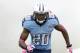 Tennessee Titans cornerback Alterraun Verner is introduced before an NFL football game on Sunday, Oct. 6, 2013, in Nashville, Tenn. (AP Photo/Wade Payne)
