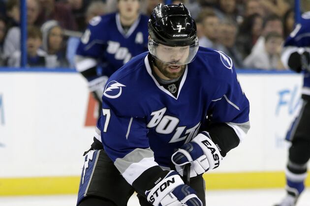Lightning Lose Gudas (Lower Body) vs. Avs
