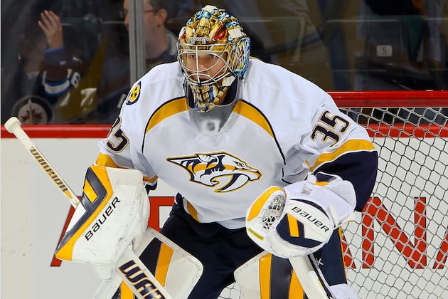 Rinne Returns to Nashville, 'Ready to Go' vs. Pens on Tuesday