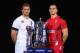 LONDON, ENGLAND - JANUARY 22: Captains Chris Robshaw of England and Sam Warburton of Wales pose for a photo during the RBS Six Nations Launch at The Hurlingham Club on January 22, 2014 in London, England. (Photo by Bryn Lennon/Getty Images)