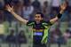 Pakistan’s Umar Gul unsuccessfully makes the LBW appeal during the Asia Cup one-day international cricket tournament against India in Dhaka, Bangladesh, Sunday, March 2, 2014. (AP Photo/A.M. Ahad)