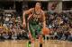 INDIANAPOLIS - FEBRUARY 27: Giannis Antetokounmpo #34 of the Milwaukee Bucks handles the ball during a game against the Indiana Pacers at Bankers Life Fieldhouse on February 25, 2014 in Indianapolis, Indiana. NOTE TO USER: User expressly acknowledges and agrees that, by downloading and or using this Photograph, user is consenting to the terms and condition of the Getty Images License Agreement. Mandatory Copyright Notice: 2014 NBAE (Photo by Ron Hoskins/NBAE via Getty Images)