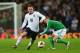 LONDON, ENGLAND - NOVEMBER 19: Wayne Rooney of England evades Toni Kroos of Germany during the international friendly match between England and Germany at Wembley Stadium on November 19, 2013 in London, England. (Photo by Clive Rose/Getty Images)