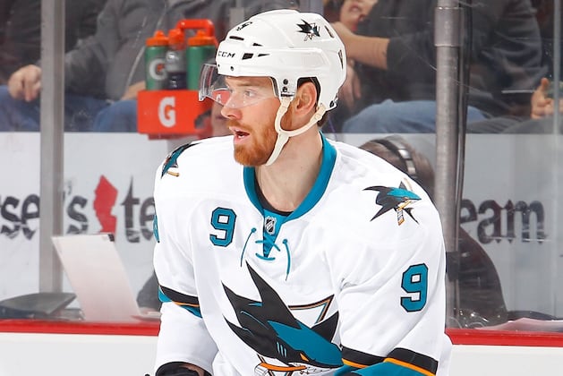 Sharks' Havlat Working to Get Out of 'No Man's Land'