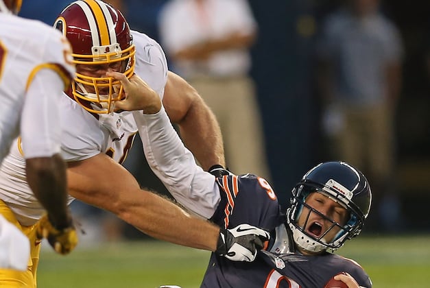 Redskins Release DL Carriker, Punter Rocca