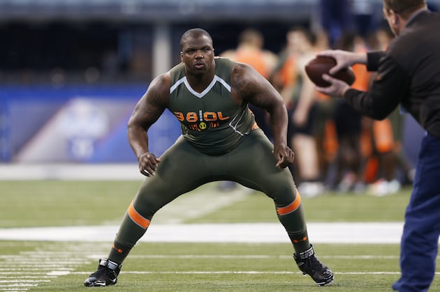 Rams Meet with Greg Robinson at Auburn Pro Day