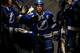 TAMPA, FL - FEBRUARY 6: Martin St. Louis #26 of the Tampa Bay Lightning gets his team ready for pre game warmups prior to the game against the Toronto Maple Leafs at the Tampa Bay Times Forum on February 6, 2014 in Tampa, Florida. (Photo by Scott Audette/NHLI via Getty Images)