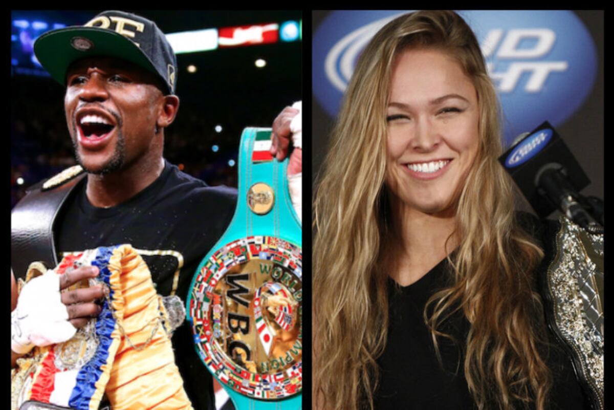 Ronda Rousey Says She Could Beat Floyd Mayweather in MMA Fight