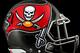 This image provided by the Tampa Bay Buccaneers shows the new team helmet logo which was unveiled Thursday, Feb. 20, 2014, in Tampa, Fla. (AP Photo/Tampa Bay Buccaneers)