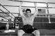 TUALATIN, OR - JUNE 26: (Editor's Note: This images was converted to black and white.) Chael Sonnen rests after a workout at the Team Quest gym on June 26, 2012 in Tualatin, Oregon. Sonnen will fight Anderson Silva July 7, 2012 at UFC 148 in Las Vegas, Nevada. (Photo by Jonathan Ferrey/Getty Images)