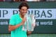 INDIAN WELLS, CA - MARCH 17: Rafael Nadal of Spain celebrates with the trophy after defeating Juan Martin Del Potro of Argentina to win the men's final match of the 2013 BNP Paribas Open at the Indian Wells Tennis Garden on March 17, 2013 in Indian Wells, California. (Photo by Stephen Dunn/Getty Images)