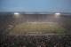 SOUTH BEND, IN - NOVEMBER 23: Snow falls as the Notre Dame Fighting Irish take on the Brigham Young Cougars at Notre Dame Stadium on November 23, 2013 in South Bend, Indiana. (Photo by Jonathan Daniel/Getty Images)