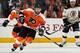 Andrej Meszaros (foreground) will team up with Johnny Boychuk (background) on a Boston blue line that is short on veteran presence.