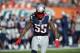 Dec 2, 2012; Miami, FL, USA; New England Patriots middle linebacker Brandon Spikes (55) reacts during a game against the Miami Dolphins at Sun Life Stadium. Mandatory Credit: Steve Mitchell-USA TODAY Sports