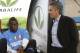 -- FILE -- In this photo taken on Friday, April 16, 2010 Inter Milan forward Mario Balotelli , left and coach Jose' Mourinho, of Portugal, look away from each other during a Serie A soccer match between Inter Milan and Juventus, at the San Siro stadium in Milan, Italy. 19-year-old forward Mario Balotelli, threw his jersey to the ground after being whistled at by fans and stormed angrily off the field while his teammates celebrated after winning a Champions league semifinal first leg match against Barcelona Tuesday, April 20, 2010. (AP Photo/Luca Bruno)