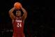 Dec 7, 2013; New York, NY, USA; Fordham Rams guard Bryan Smith (24) shoots during the first half against the St. John's Red Storm at Madison Square Garden. Mandatory Credit: Anthony Gruppuso-USA TODAY Sports