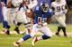 EAST RUTHERFORD, NJ - NOVEMBER 10: Hakeem Nicks #88 of the New York Giants in action against the Oakland Raiders during their game at MetLife Stadium on November 10, 2013 in East Rutherford, New Jersey. (Photo by Al Bello/Getty Images)