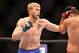 Alexander Gustafsson, left, in action against Mauricio