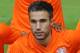 Netherlands team captain Robin Van Persie poses before the friendly soccer match between France and Netherlands at the Stade de France in Saint Denis, north of Paris, Wednesday March 5, 2014.(AP Photo/Remy de la Mauviniere)