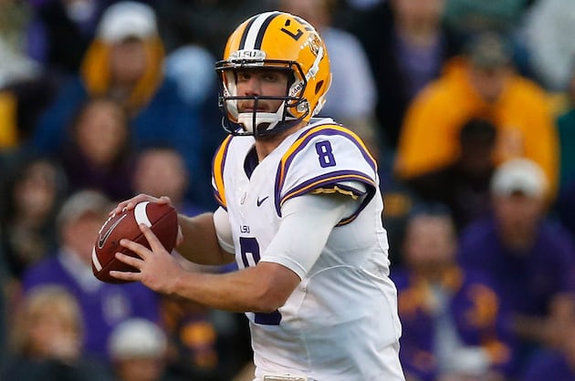 LSU QB Zach Mettenberger Said He Will Throw on Pro Day