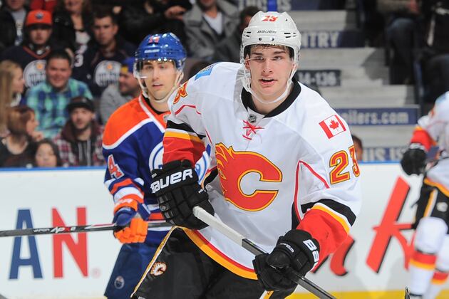 The Flames Are Playing Eight Rookies Tonight
