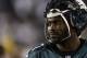 Dec 22, 2013; Philadelphia, PA, USA; Philadelphia Eagles quarterback Michael Vick (7) along the sidelines during the fourth quarter against the Chicago Bears at Lincoln Financial Field. The Eagles defeated the Bears 54-11. Mandatory Credit: Howard Smith-USA TODAY Sports