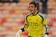 ABERDEEN, SCOTLAND - JULY 26: Jamie Langfield of Aberdeen during the Pre Season Friendly match between Aberdeen and FC Twente at Pittodrie Stadium on July 26, 2013 in Aberdeen, Scotland. (Photo by Mark Runnacles/Getty Images)