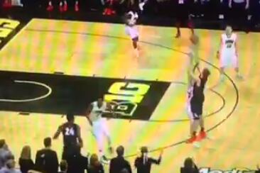 Video: Jon Ekey's Last-Second Triple Downs Iowa