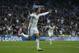 Real's Cristiano Ronaldo celebrates his goal during a Spanish La Liga soccer match between Real Madrid and Levante at the Santiago Bernabeu stadium in Madrid, Spain, Sunday, March 9, 2014. (AP Photo/Andres Kudacki)