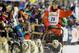 Two Rivers, Alaska musher Aliy Zirkle waves to the crowd as she drives her dog team down the starting chute of the Iditarod Trail Sled Dog Race in Willow, Alaska, Sunday, March 5, 2006. Eighty-three mushers from around the world are heading to Nome duiring 34th running of the 1,049 mile race. (AP Photo/Al Grillo)