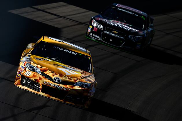 Earnhardt Runs out of Fuel but Continues Best Season Start of Career