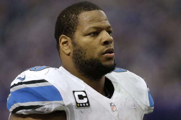Lions Not Panicked About Suh Extension, Won't Consider Trade
