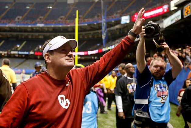 Bob Stoops still feeling Alabama momentum at OU