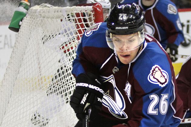 Paul Stastny out with Back Injury for Avs vs. Winnipeg Jets