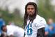 Jul 27, 2013; Allen Park, MI, USA; Detroit Lions safety Louis Delmas (26) during training camp at the Detroit Lions training facility. Mandatory Credit: Tim Fuller-USA TODAY Sports