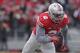 Ohio State linebacker Ryan Shazier plays against Indiana during an NCAA college football game Saturday, Nov. 23, 2013, in Columbus, Ohio. (AP Photo/Jay LaPrete)