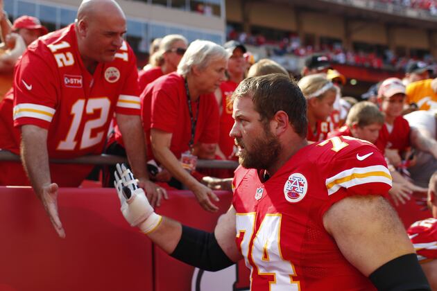 Geoff Schwartz, Jon Asamoah Both Look Like They're Gone