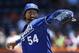 The Blue Jays should pass on signing Santana for one year.