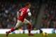 MANCHESTER, ENGLAND - DECEMBER 14: Aaron Ramsey of Arsenal in action during the Barclays Premier League match between Manchester City and Arsenal at Etihad Stadium on December 14, 2013 in Manchester, England. (Photo by Clive Brunskill/Getty Images)