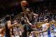 DURHAM, NC - JANUARY 25: Ian Miller #30 of the Florida State Seminoles drives against Jabari Parker #1 of the Duke Blue Devils during their game at Cameron Indoor Stadium on January 25, 2014 in Durham, North Carolina. Duke won 78-56. (Photo by Grant Halverson/Getty Images)