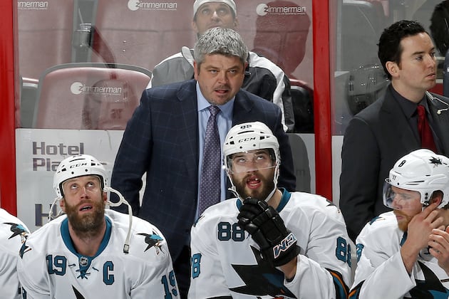 Peverley's Event All Too Familiar to Sharks' McLellan