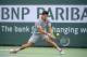 Novak Djokovic, of Serbia, volleys with Alejandro Gonzalez, of Colombia, in a third round match at the BNP Paribas Open tennis tournament, Tuesday, March 11, 2014, in Indian Wells, Calif. (AP Photo/Mark J. Terrill)