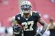 TAMPA, FL - SEPTEMBER 15: Safety Malcolm Jenkins #27 of the New Orleans Saints warms up for play against the Tampa Bay Buccaneers September 15, 2013 at Raymond James Stadium in Tampa, Florida. The Saints won 16 - 14. (Photo by Al Messerschmidt/Getty Images)